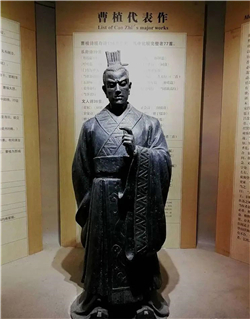 古代人物曹植雕塑鑄造 古代人物曹植雕塑鑄造