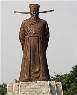 大型古代人物包拯銅雕塑 大型古代人物包拯銅雕塑