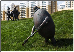 小區銅雕塑作品 小區銅雕塑作品