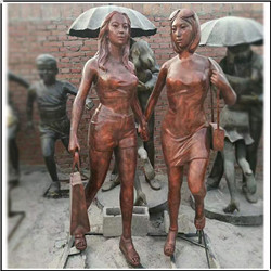 時(shí)尚人物雕塑 時(shí)尚人物雕塑