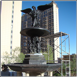 小區(qū)廣場銅雕塑 小區(qū)廣場銅雕塑