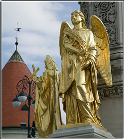 鎏金西方人物銅雕塑 鎏金西方人物銅雕塑