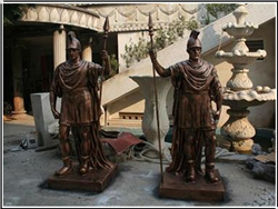 西方士兵雕塑 西方士兵雕塑