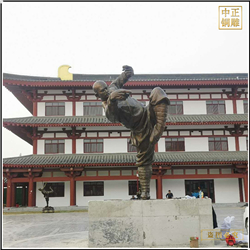 景區練拳人物雕塑 景區練拳人物雕塑