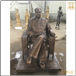 坐像名人人物銅雕塑鑄造 坐像名人人物銅雕塑鑄造