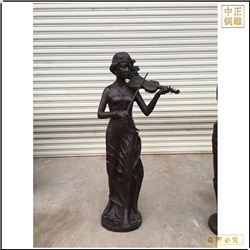 純銅西方人物雕塑定做 純銅西方人物雕塑定做