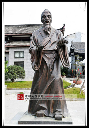 鑄銅古代人物雕塑 鑄銅古代人物雕塑