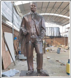 來圖定做詹天佑雕塑 來圖定做詹天佑雕塑