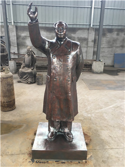 揮手毛主席雕塑圖片 揮手毛主席雕塑圖片