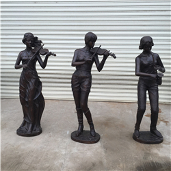 玻璃鋼仿銅人物雕塑 玻璃鋼仿銅人物雕塑