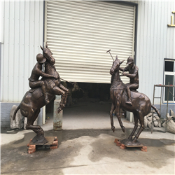 騎馬持劍銅雕 騎馬持劍銅雕